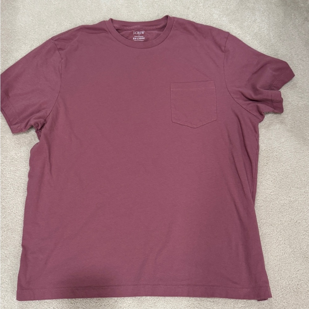 J. Crew slim washed pocket tshirt, XXL